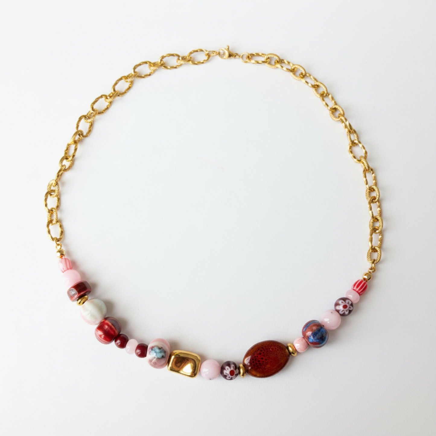 Collier - Lagon Rose