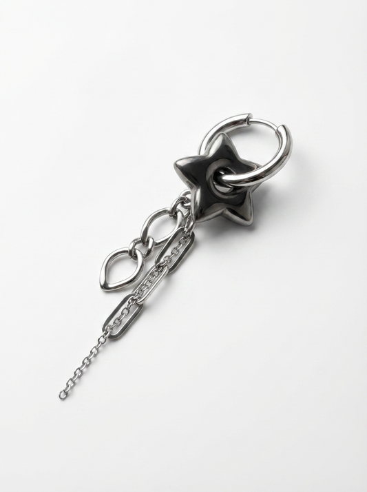 Boucles- SOLARIS - Grande argentée