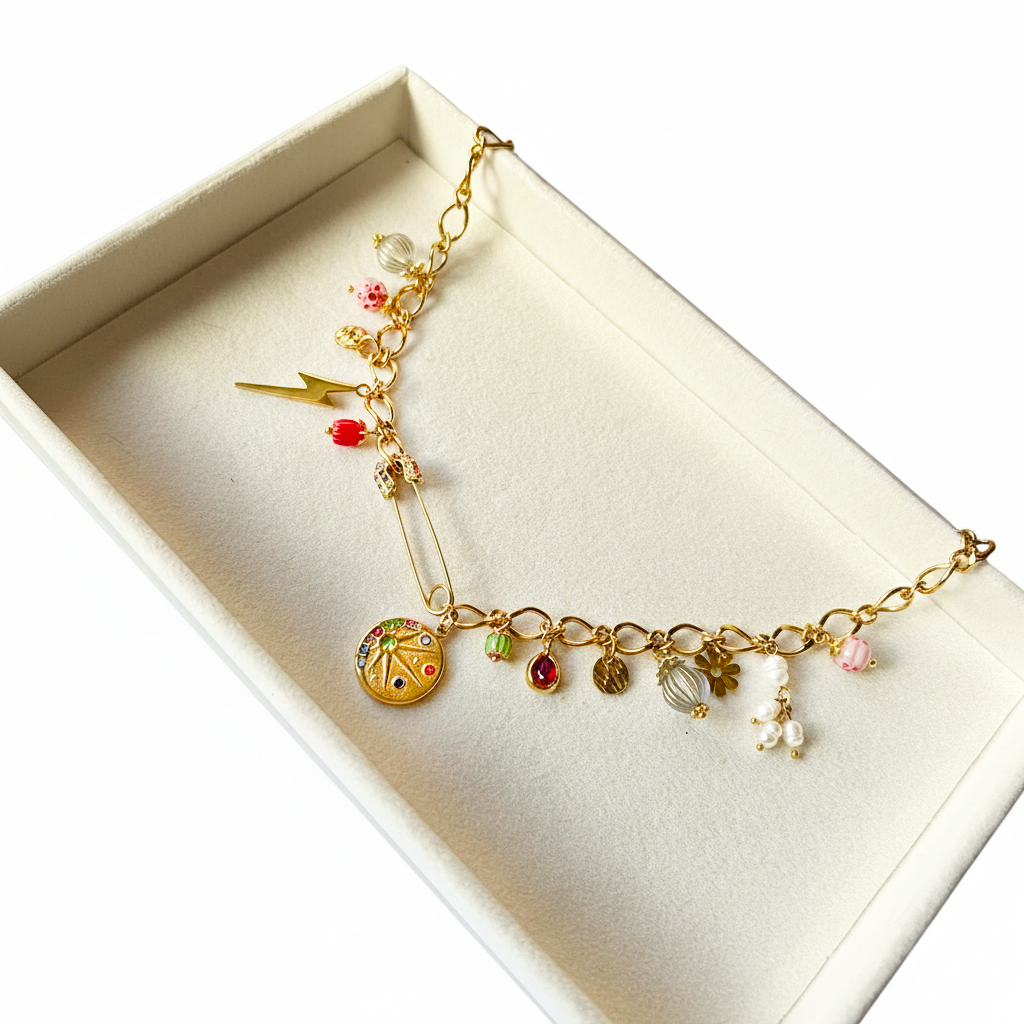 PIÈCE UNIQUE - Collier Pins