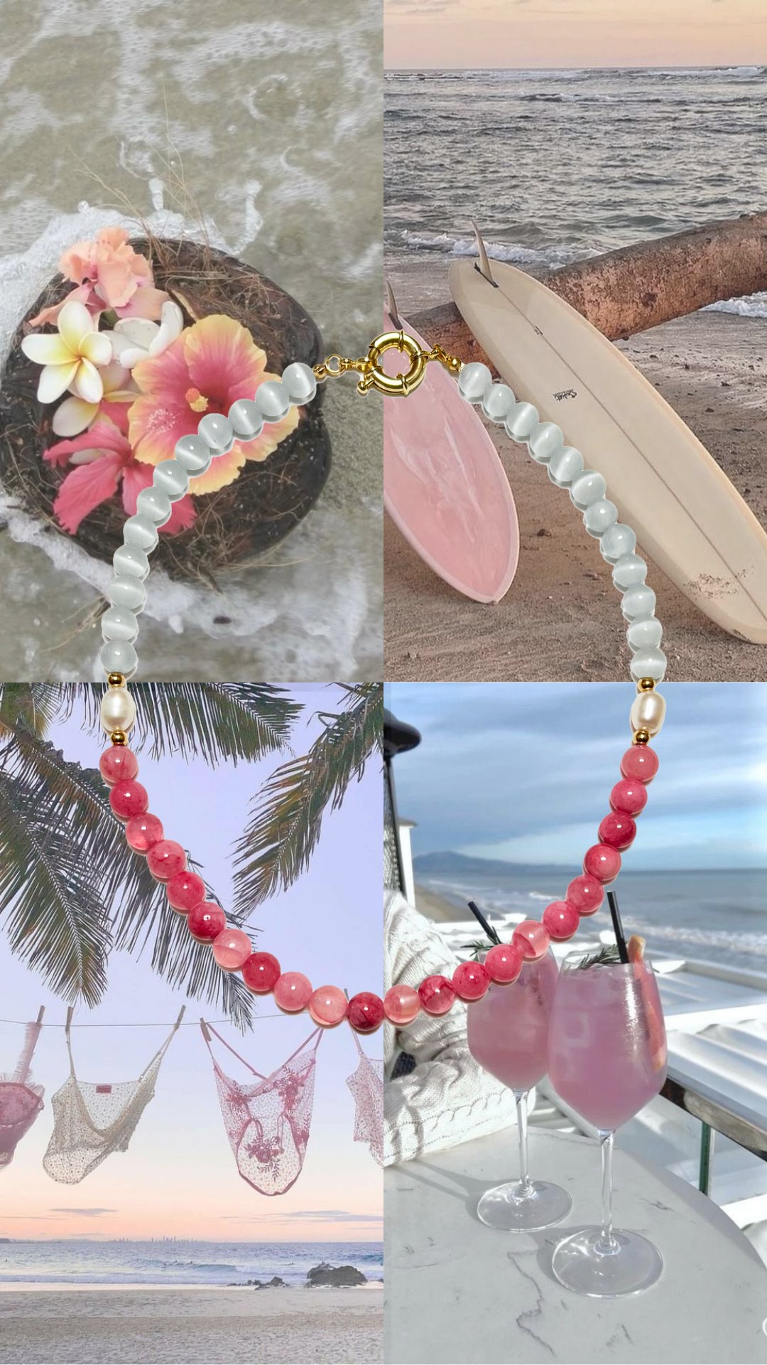 Collier - Hibiscus