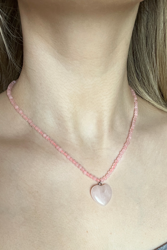 Collier FLASH - Coeur QUARTZ