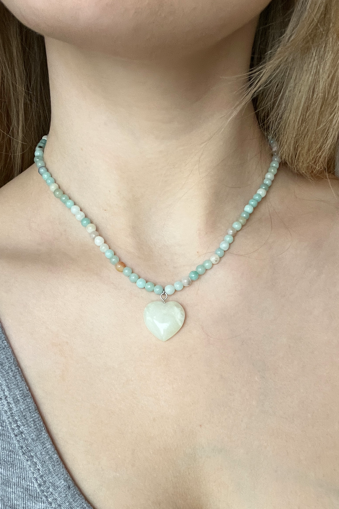 Collier FLASH - Baby Amazonite