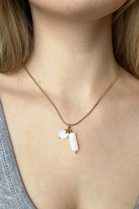 Collier FLASH - Blanco