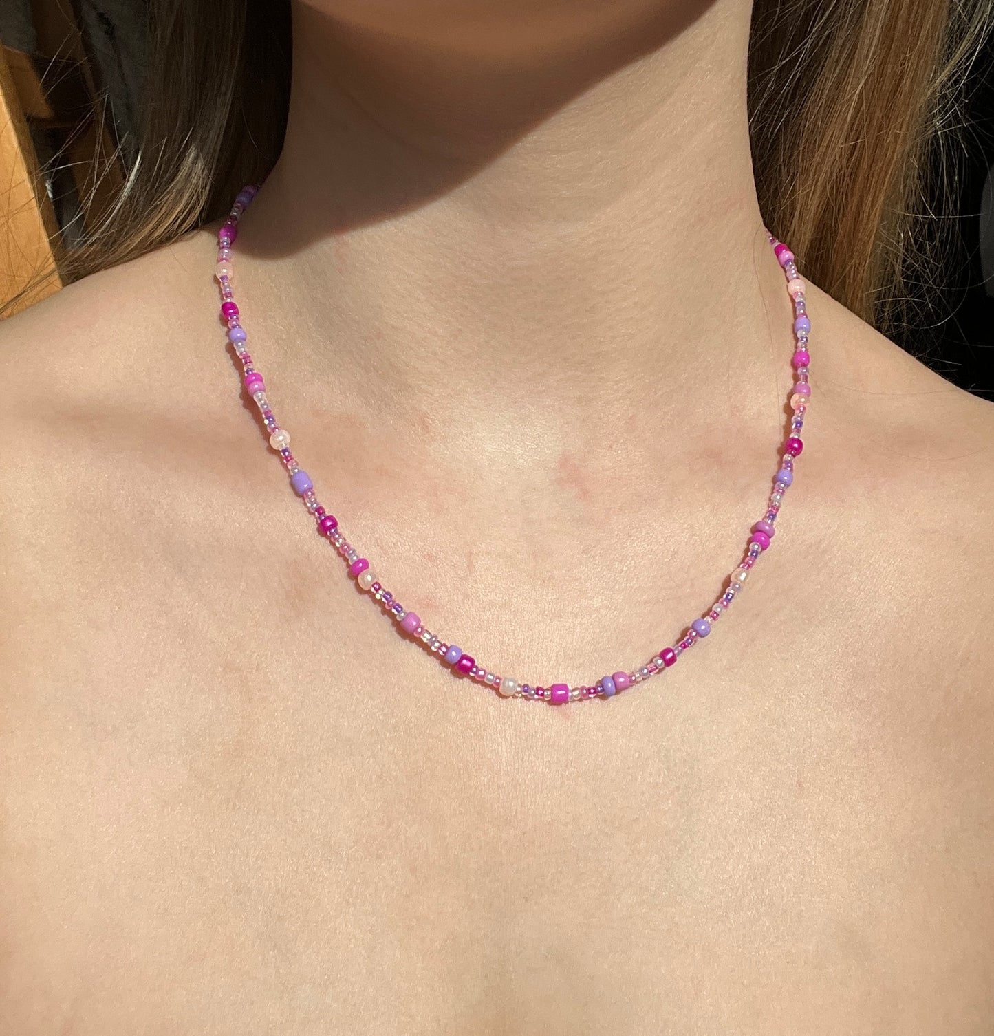 Collier FLASH - Mini Purple