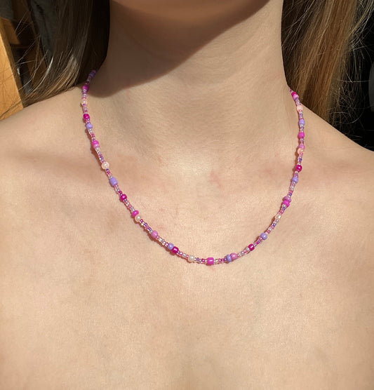 Collier FLASH - Mini Purple